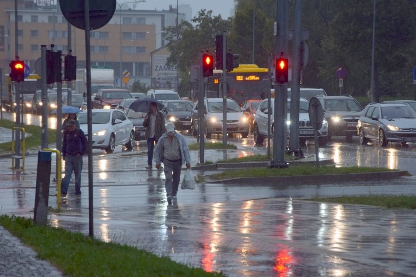 Burze nad Świętokrzyskiem. Strażacy usuwali powalone drzewa [RAPORT NA BIEŻĄCO]