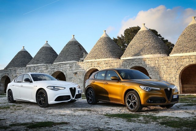 Od lewej: Alfa Romeo Giulia i Alfa Romeo Stelvio. Fot. FCA