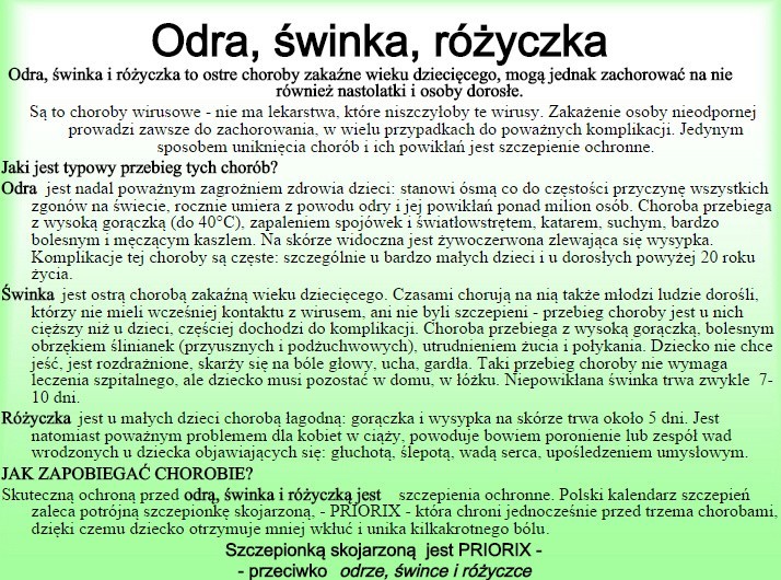 Odra to choroba zakaźna. Zarażamy się drogą kropelkową