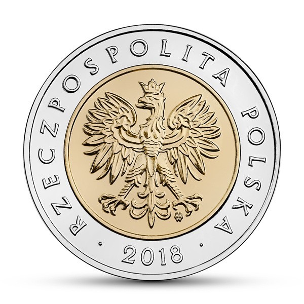 Nowa moneta 5 zł już w obiegu. Narodowy Bank Polski uczci w ten sposób setną rocznicę odzyskania przez Polskę niepodległości 