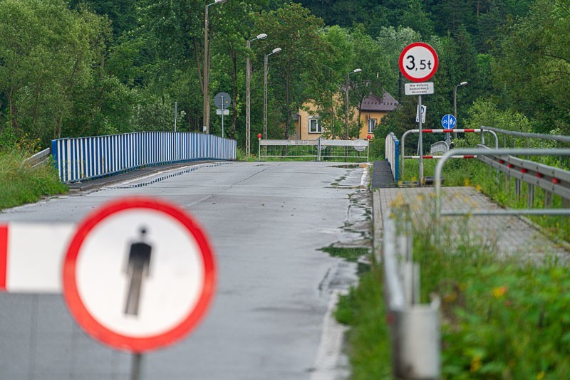 Nowy Sącz. Kiedy będzie tymczasowy most na ul. Kamiennej? Miasto prosi wojsko o pomoc