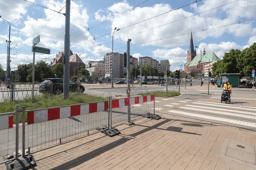 Przebudowa węzła "Wyszyńskiego" w Szczecinie. Rozpoczyna się kolejny etap "torowej rewolucji". Zmiany w komunikacji miejskiej - 23.05.2020