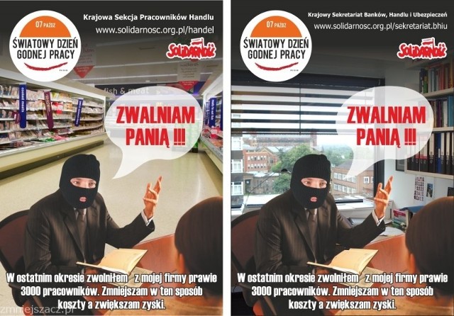 Oto plakat reklamujący dzisiejszy strajk włoski