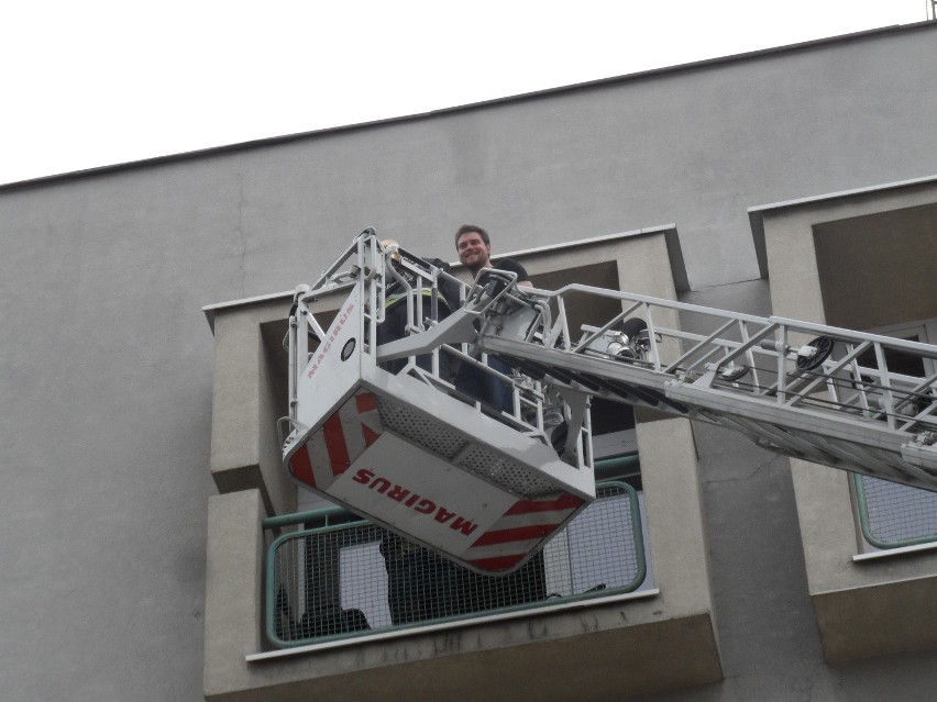 Częstochowa: Straż pożarna w teatrze. Ewakuacja!