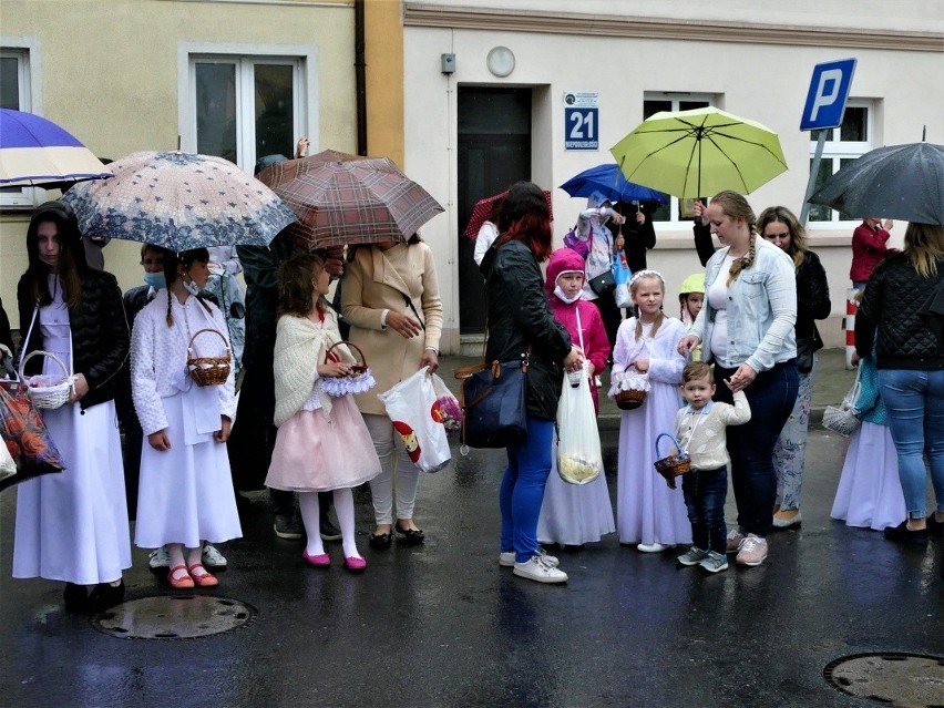 W Koszalinie jedna z procesji przeszła sprzed kościoła pw....