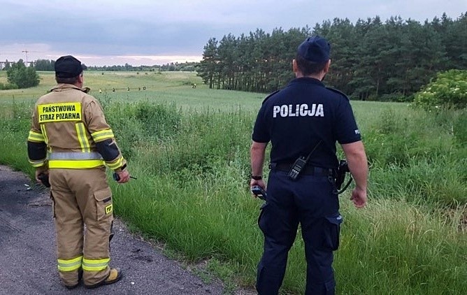 Zaginioną funkcjonariusze odnaleźli w Suwałkach. Dzięki...