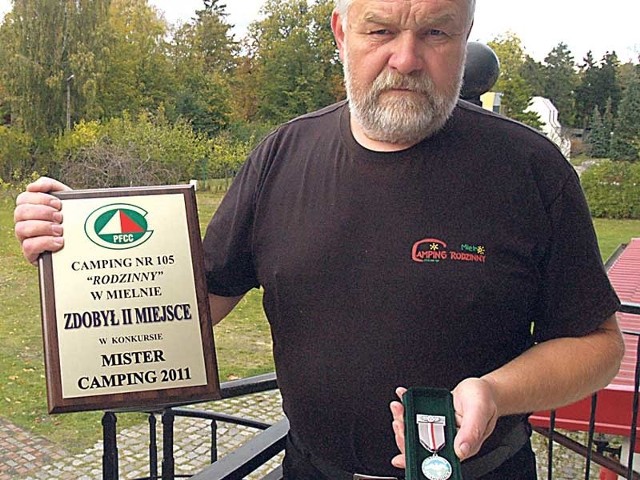 Stanisław Kopczyński prowadzi Camping Rodzinny od ponad 20 lat. 