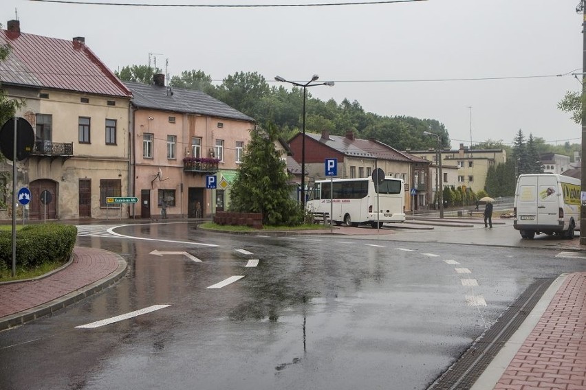 Otwarcie drogi w Działoszycach po remoncie