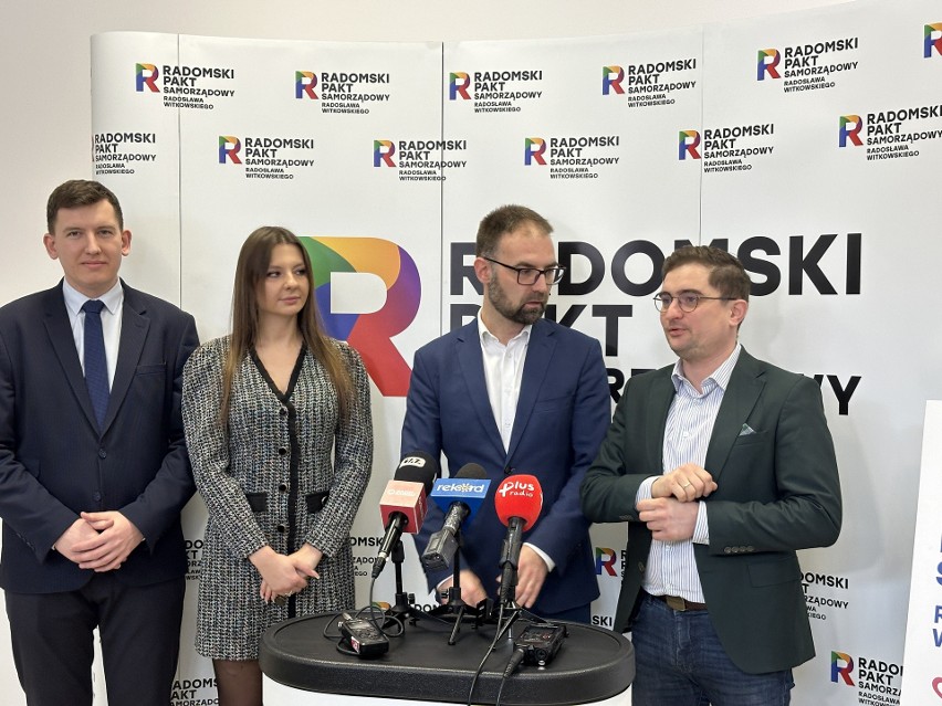 Od lewej: Rafał Górski, Anna Kotkowska, Mateusz Tyczyński,...