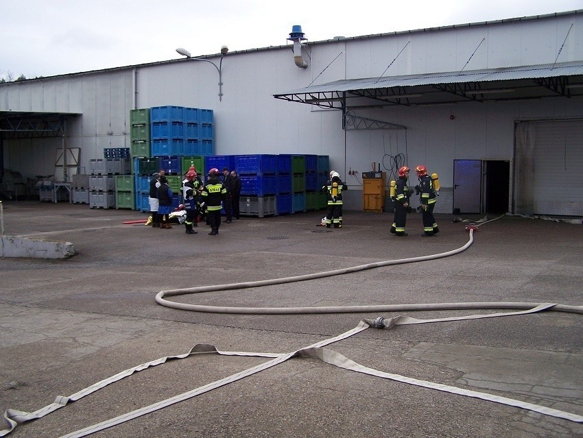Ćwiczenia strażaków w Miastku (zdjęcia)
