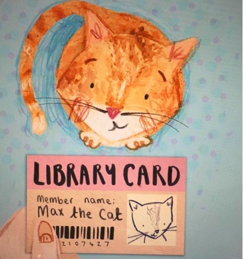 Kot Max wyrzucony z biblioteki stał się gwiazdą internetu [ZDJĘCIA]