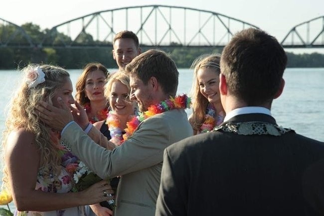 Ślub Patrycji i Michała w "Przyjaciółkach" (fot. Polsat)