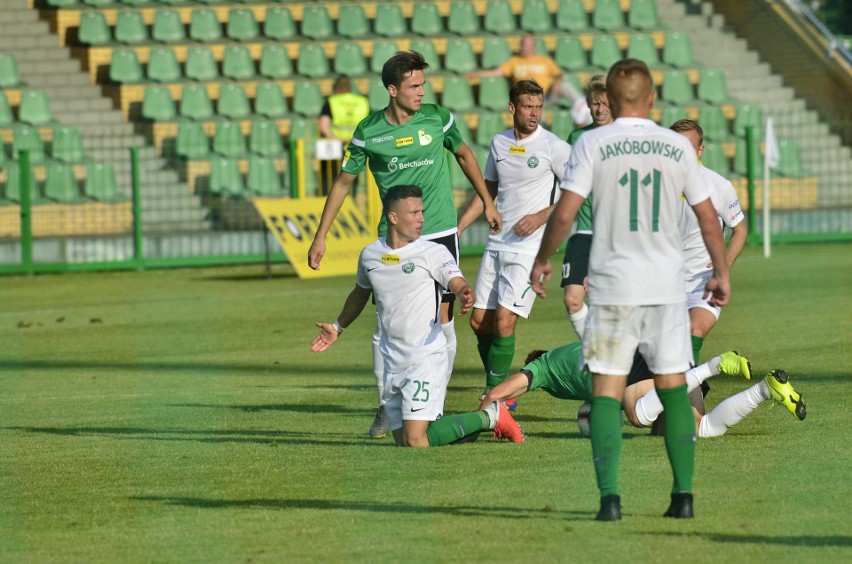 Warta Poznań - GKS Bełchatów 1:0. Zieloni wygrywają pierwsze...