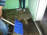 Biura Porad Obywatelskich w Zielonej Górze zostało zalane przez ulewę (zdjęcia)
