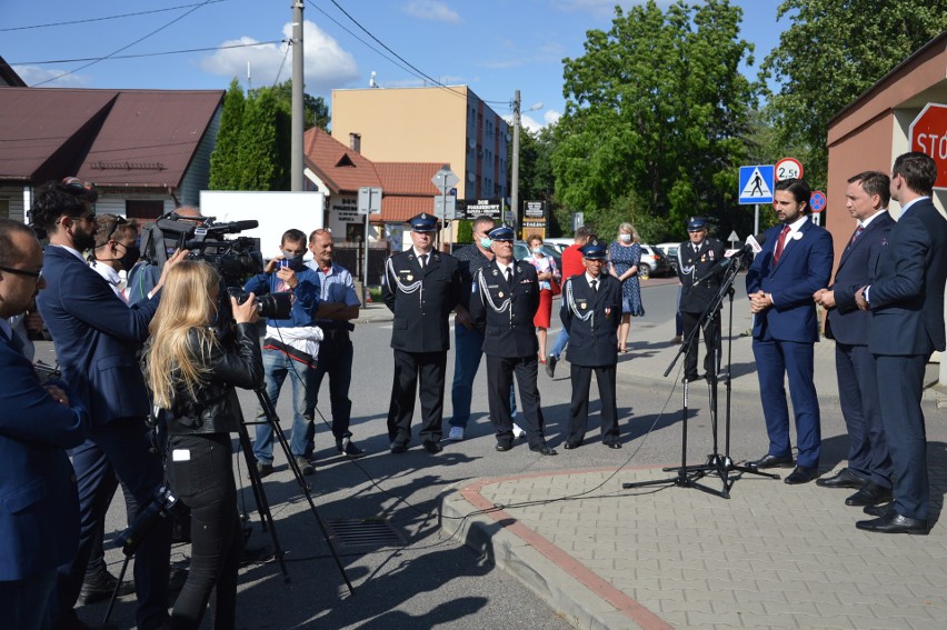 Proszowice. Minister sprawiedliwości Zbigniew Ziobro pomaga Andrzejowi Dudzie na finiszu kampanii