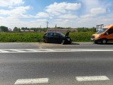 Wypadek we Włostowie w powiecie opatowskim. Utrudnienia na krajowej trasie numer 9. Zobacz zdjęcia 