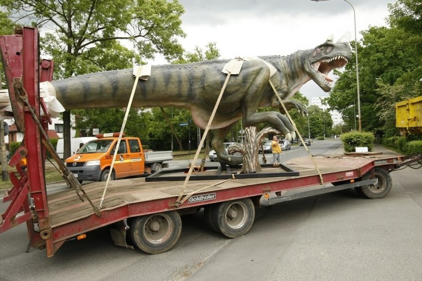 Wrocław: Obok zoo powstał park dinozaurów (ZDJĘCIA)