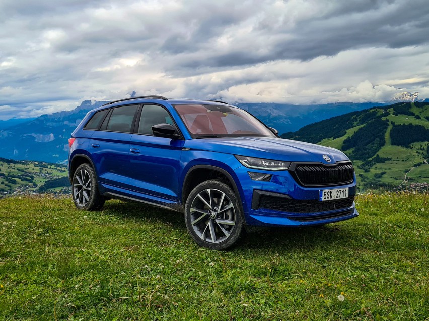 Skoda Kodiaq przeszła właśnie delikatną kosmetykę wyglądu i...