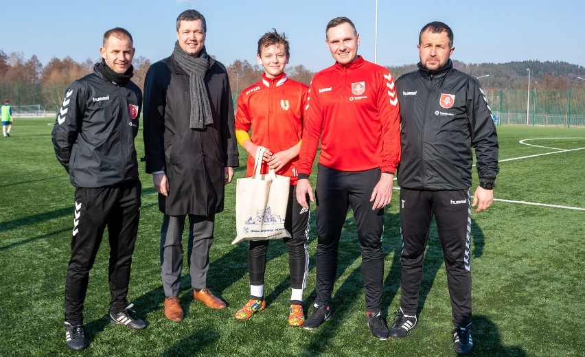 Na stadionie w Nowinach odbył się niecodzienny trening...