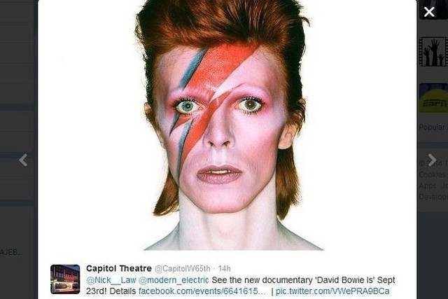 David Bowie (fot. screen z Twitter.com)