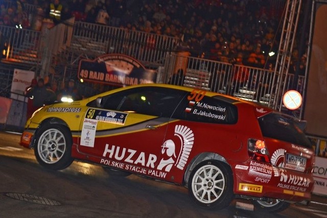 Załoga Huzar Rally Team, Mariusz Nowocień i Bartłomiej Jakubowski, zakończyła start w Rajdzie Barbórki na pierwszym odcinku specjalnym. Radomianie wystartowali jednak w Kryterium Asów na ul. Karowej