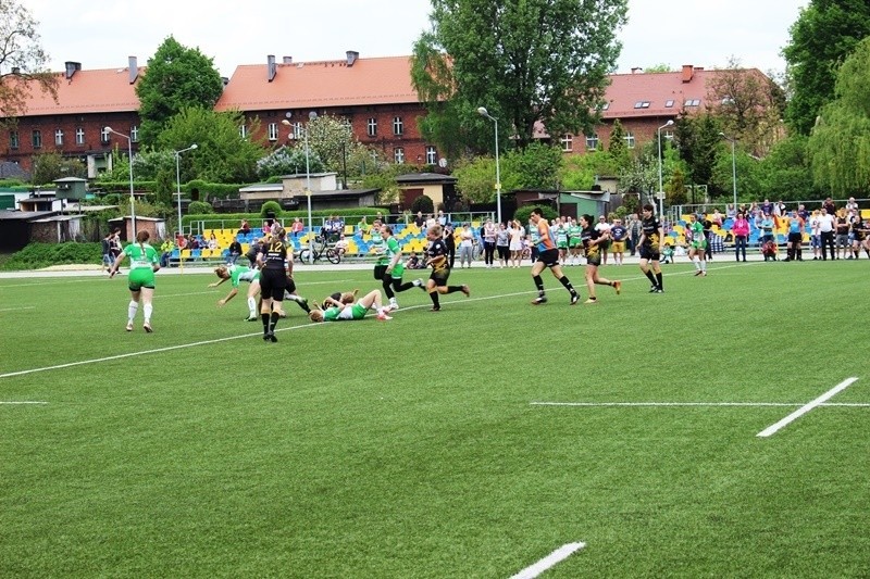 Rugby: Diablice z Rudy Śląskiej walczą o mistrzostwo Polski, zajmują 3. miejsce w tabeli [ZDJĘCIA]