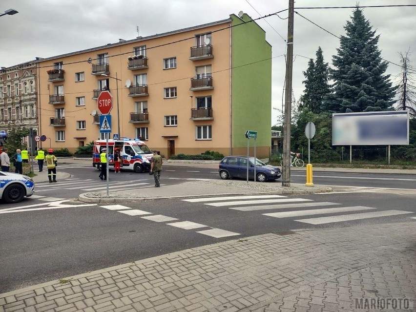 Wypadek w Namysłowie.
