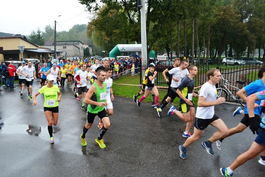 Bieg Koroną Jeziora Goczałkowickiego 2015 w Zabrzegu