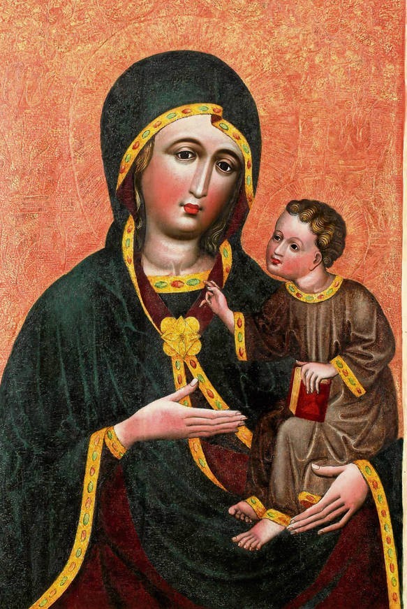 Odnowiony XV-wieczny obraz Matki Bożej