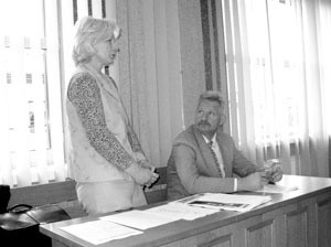 Stanisław i Anna Dzigielewscy w czasie pierwszej rozprawy 15