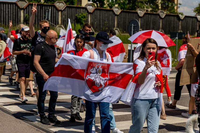 Białorusini nie ustają w protestach przy granicach