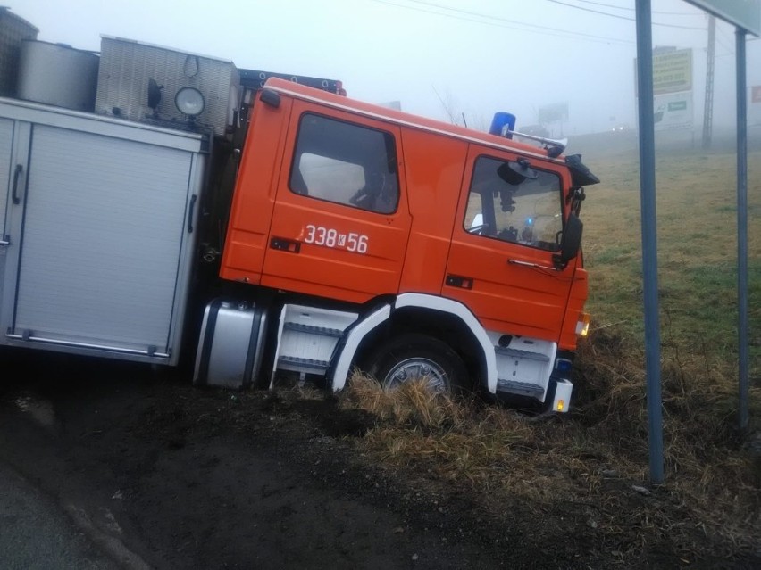 Krzywaczka. Strażacy potrzebowali pomocy...strażaków