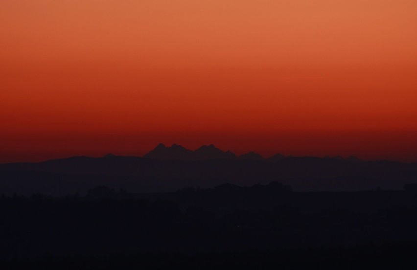 Tatry widziane z Rzeszowa...