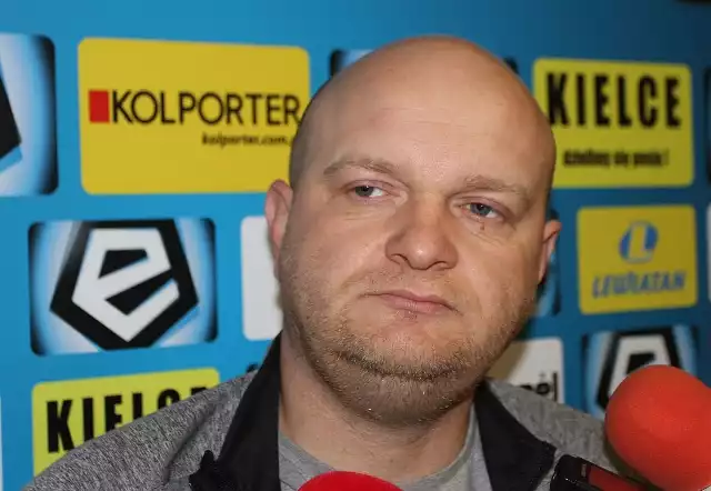 Trener Maciej Bartoszek.