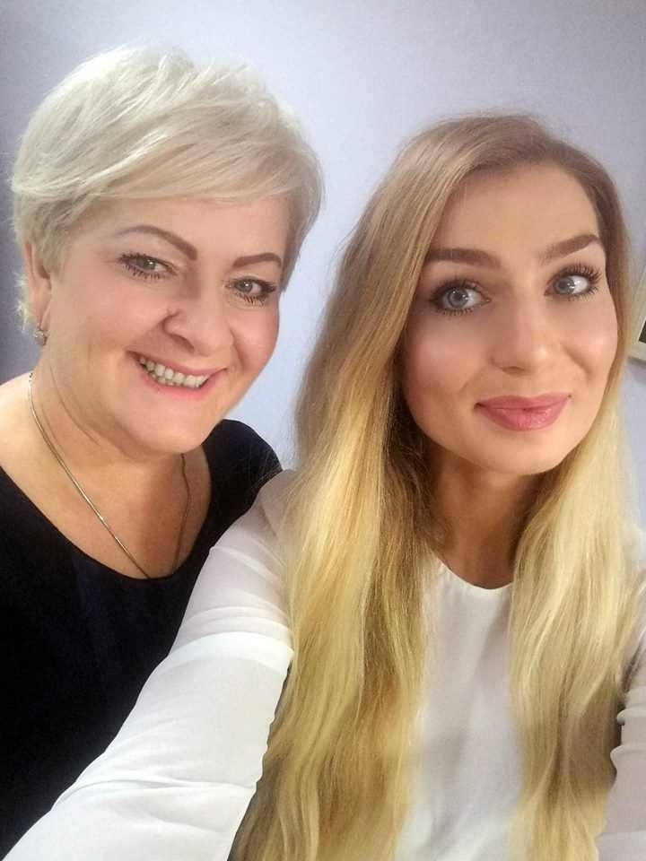 Małgorzata Pępek z córką
