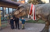 Tyranozaur przechadza się ulicami Sosnowca! W ostatnim czasie jest tam stałym bywalcem. Pojawia się też w Mysłowicach. O co chodzi?