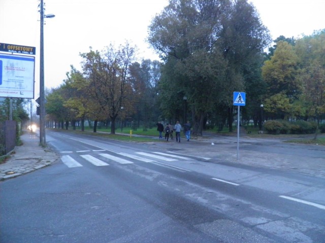 Od niedawna piesi mogą korzystać z przejścia na skrzyżowaniu ulic Kwiatkowskiego / Graniczna.