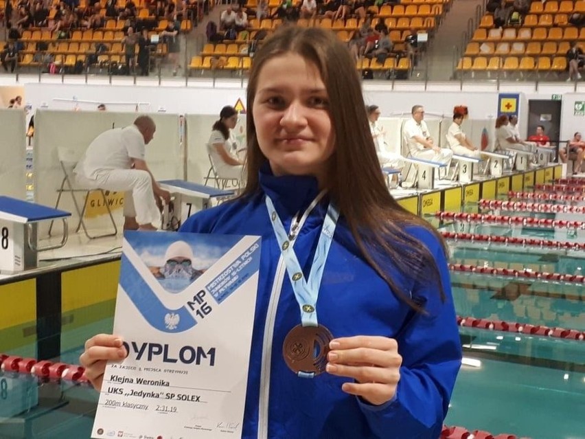 Lęborczanka Weronika Klejna jest dumna ze zdobytego brązu