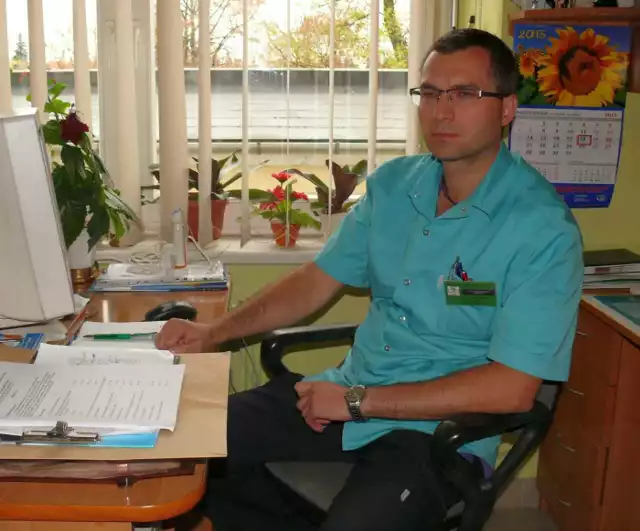 Dr nauk medycznych Piotr Satławski, specjalista urolog z tytułem FEBU.