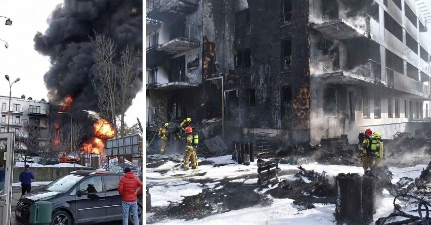 Zakopane. Duży pożar apartamentowca w centrum miasta. Straty będą ogromne