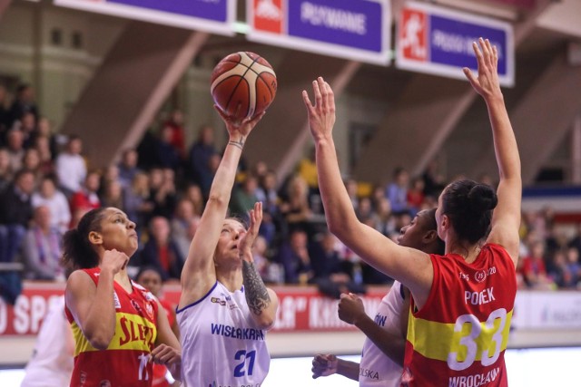 07.11.2019 krakowenerga basket liga kobiet koszykowka mecz wisla canpack sleza wroclawanna jakubiukfot. anna kaczmarz  / dziennik polski / polska press