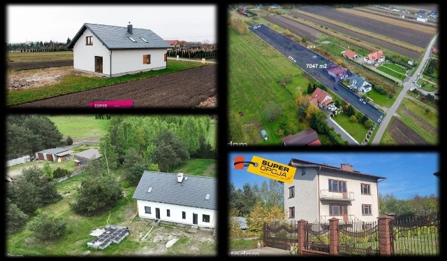 Oto domy z działką na sprzedaż w Tarnobrzegu, Stalowej Woli, Nisku i okolicy