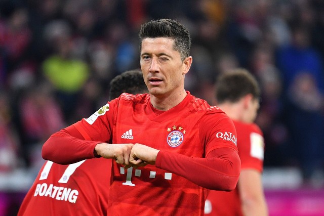 Robert Lewandowski otworzył wynik meczu Mainz - Bayern już w 8. minucie spotkania