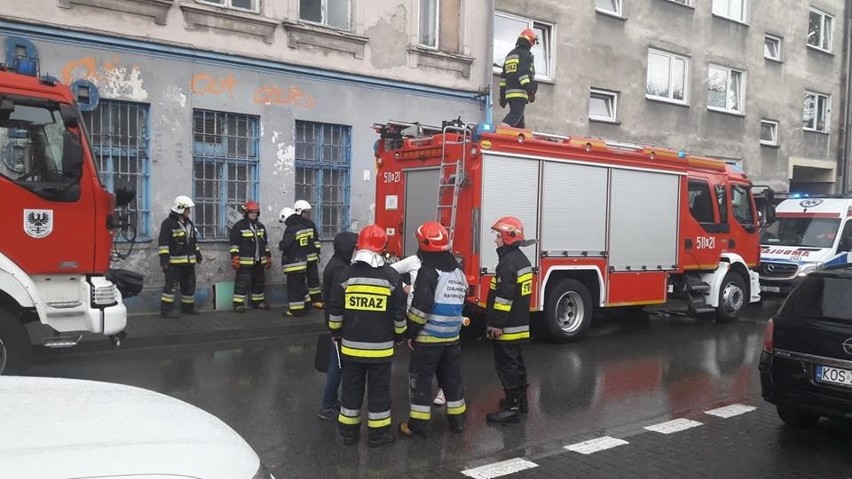 Oświęcim. Ściana kamienicy zawaliła się na 60-letniego mężczyznę. Zmarł na miejscu