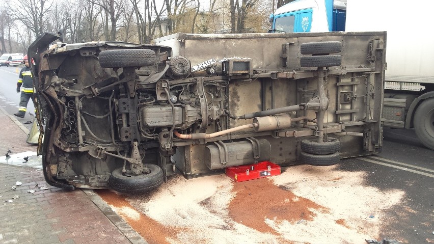 Wypadek na DK11 w Tarnowskich Górach