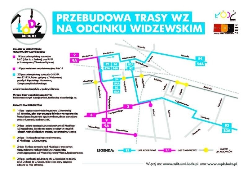 Budowa trasy WZ: Tramwajem na Olechów! Zbudują dwie estakady. Koszt inwestycji to 239 mln zł [MAPY]