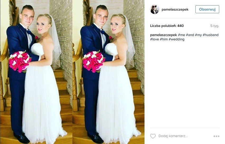 Pamela wyszła za mąż!

fot. instagram.com/pamelaszczepek/