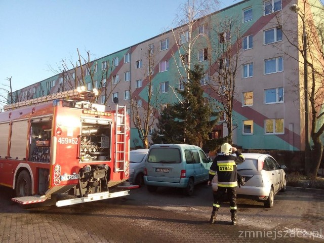 Jak poinformował nas jeden z naszych Internautów, dziś rano (31 grudnia) w jednym z bloków na osiedlu Zagople w Kruszwicy wybuchł pożar.