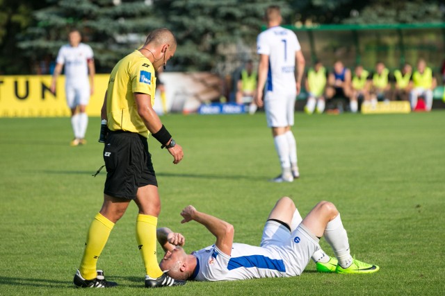 26.08.2017 niepolomice  pilka nozna i liga mecz puszcza niepolomice wigry suwalki n/z: fot. anna kaczmarz  / dziennik polski / polska press