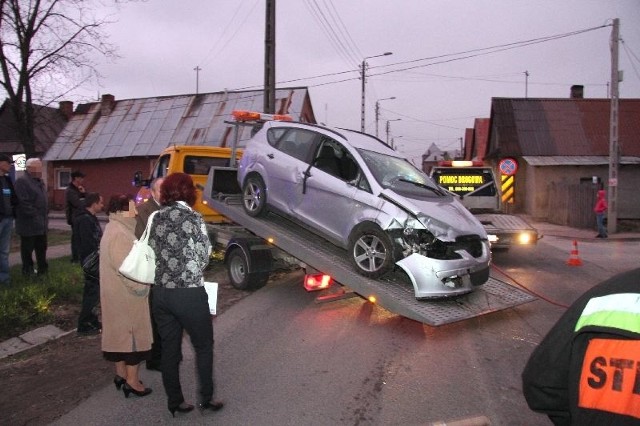 Ruch na drodze do Rakowa zamknięty był przez godzinę. 